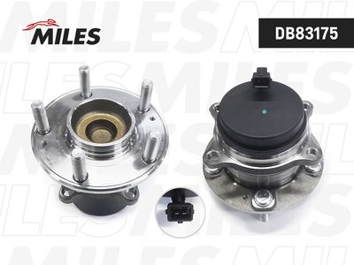 Ступица задняя с подшипником Miles DB83175