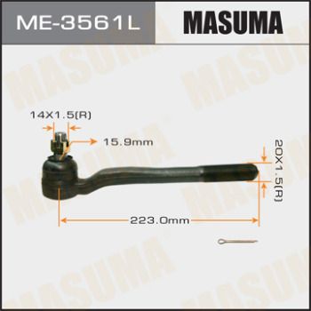 Наконечник рулевой левый Masuma ME3561L