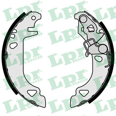 Колодки тормозные барабанные LPR 07070