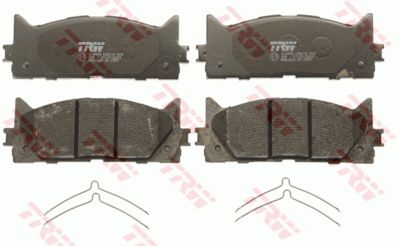 Колодки тормозные передние TRW GDB3429