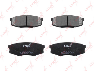Колодки тормозные задние LYNXauto BD7581