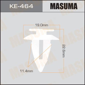 Клипса комплект Masuma KE464