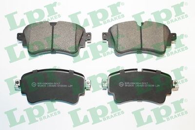 Колодки тормозные задние LPR 05P2039