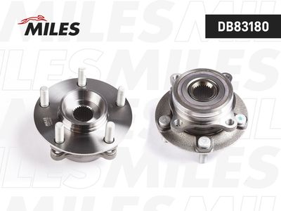 Ступица с подшипником колеса передняя Miles DB83180