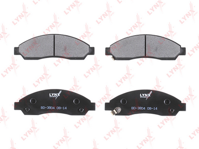 Колодки тормозные передние LYNXauto BD3804