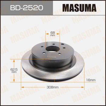 Диск тормозной Masuma BD2520