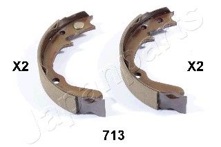 Колодки барабанный стояночного тормоза JAPANPARTS GF713AF