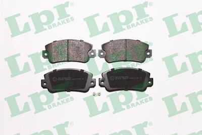 Колодки тормозные дисковые LPR 05P007