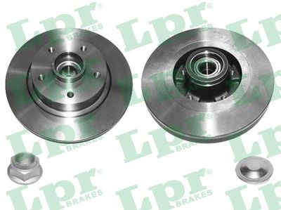 Диск тормозной задний с подшипником LPR R1049PCA