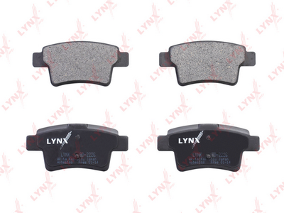 Колодки тормозные задние LYNXauto BD2226