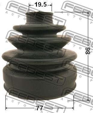 Пыльник ШРУС наружный комплект FEBEST 0317035