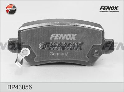 Колодки тормозные задние FENOX BP43056