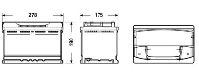 Аккумулятор EXIDE EA770