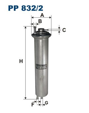 Фильтр топливный FILTRON PP8322