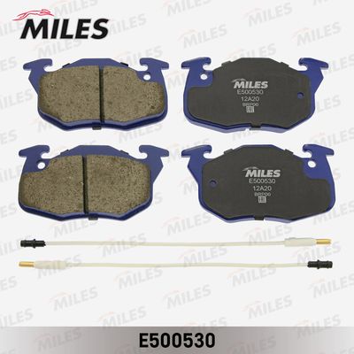 Колодки тормозные передние Miles E500530