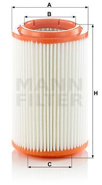 Фильтр воздушный MANN-FILTER C16007