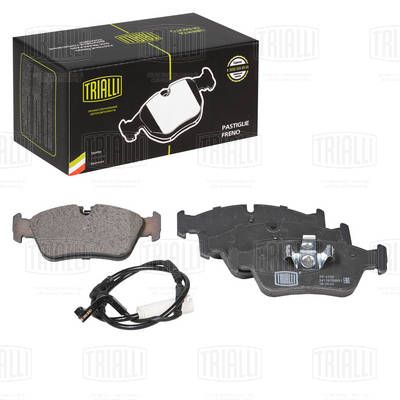 Колодки тормозные дисковые TRIALLI PF4138