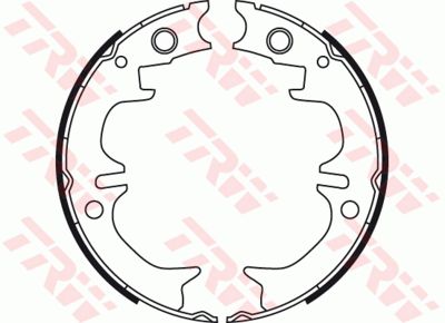 Колодки тормозные барабанные TRW GS8714
