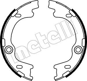 Колодки тормозные барабанные METELLI 530185
