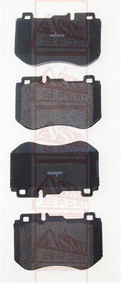 Колодки тормозные дисковые AKYOTO AKD16108