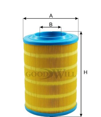 Фильтр воздушный BIG FILTER GB9143