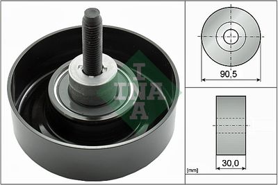 Ролик натяжителя INA 532040530