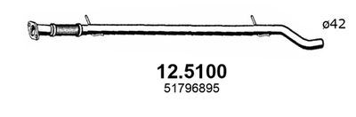 Глушитель средняя часть ASSO 125100