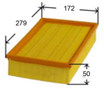 Фильтр воздушный BIG FILTER GB95084