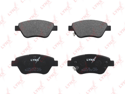 Колодки тормозные передние LYNXauto BD5916