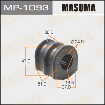 Втулка стабилизатора заднего Masuma MP1093