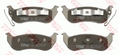 Колодки тормозные дисковые TRW GDB4139