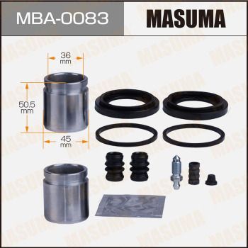 Ремкомплект тормозного суппорта Masuma MBA0083