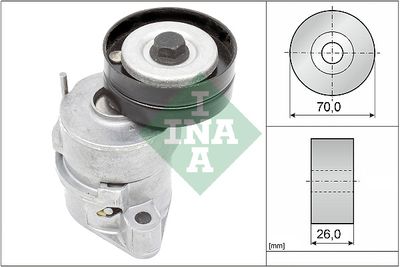 Натяжитель ремня INA 534010230
