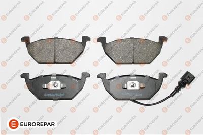 Колодки тормозные передние EUROREPAR 1617254080