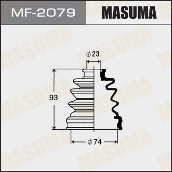 Пыльник ШРУС внутренний Masuma MF2079