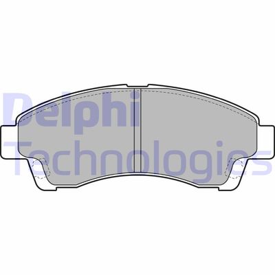 Колодки тормозные передние с датчиком LEX 23678