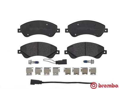 Колодки тормозные передние BREMBO P24065