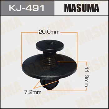 Клипса крепежная Masuma KJ491