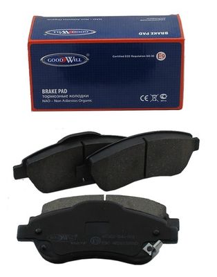 Колодки тормозные дисковые передние BLITZ BB0395P