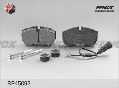Колодки тормозные дисковые FENOX BP45092