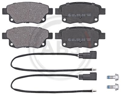 Колодки тормозные дисковые задние FORD 1852717