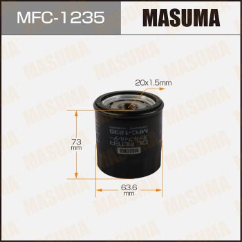Фильтр масляный Masuma MFC1235