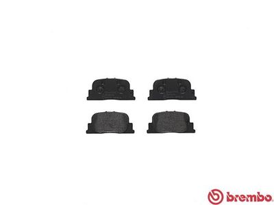 Колодки тормозные дисковые задние BREMBO P83063
