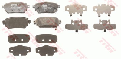 Колодки тормозные задние TRW GDB3617