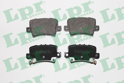 Колодки тормозные задние LPR 05P1273