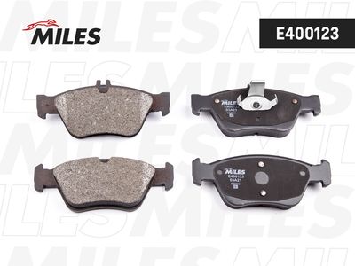 Колодки тормозные без датчика передние Miles E400123