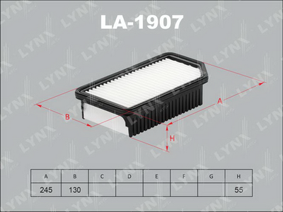 Фильтр воздушный LYNXauto LA1907