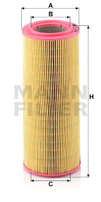 Фильтр воздушный MANN-FILTER C12104