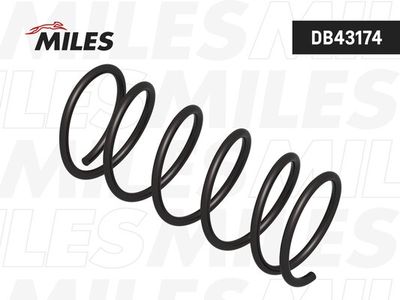 Пружина подвески передняя Miles DB43174