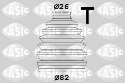 Пыльник ШРУС SASIC 1906063